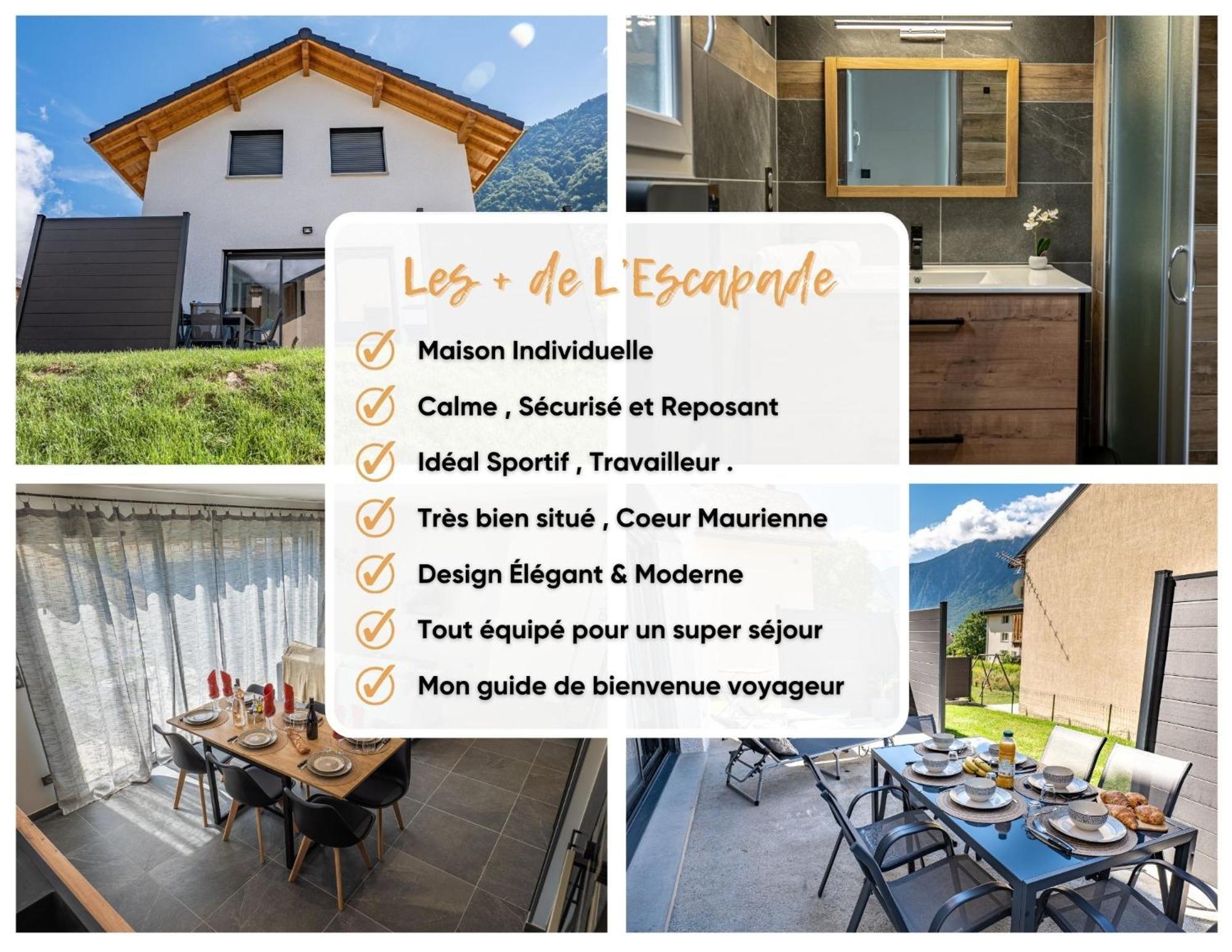 Escapade Mauriennaise Villa Saint Avre la Chambre Eksteriør billede